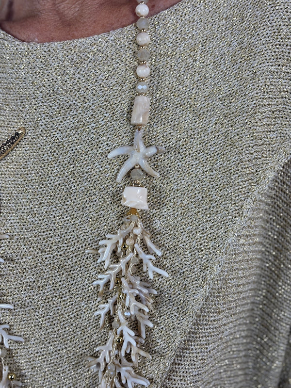 Shell Starfish necklace - Bond Street Store