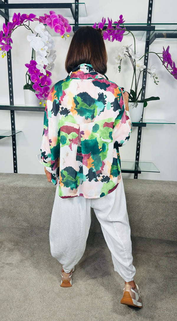 Leo Jacket in multi sage