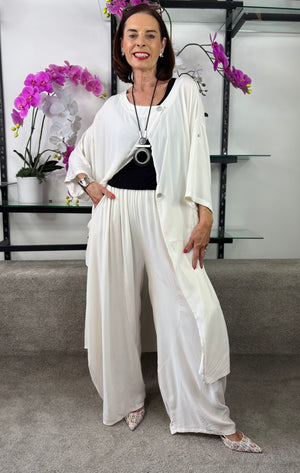 Jude Co-ord Suit in Cream