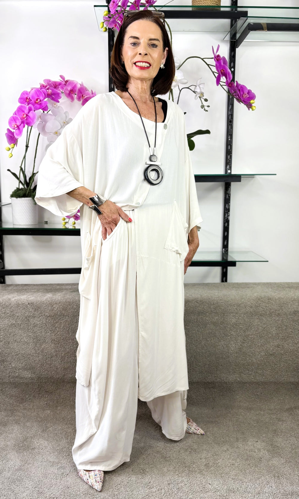 Jude Co-ord Suit in White