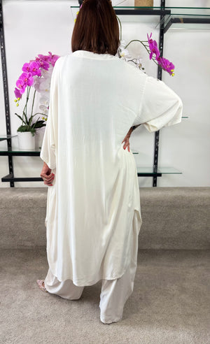 Jude Co-ord Suit in Cream