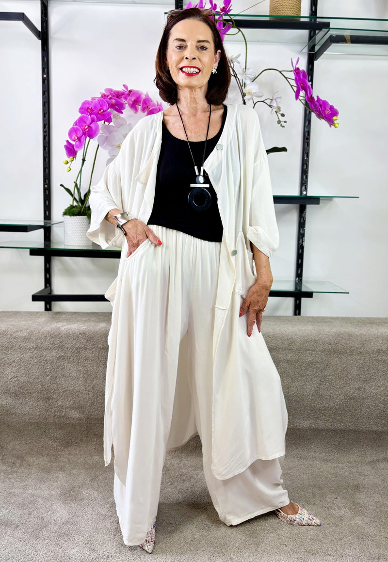 Jude Co-ord Suit in White