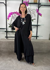 Jude Co-ord Suit in Black
