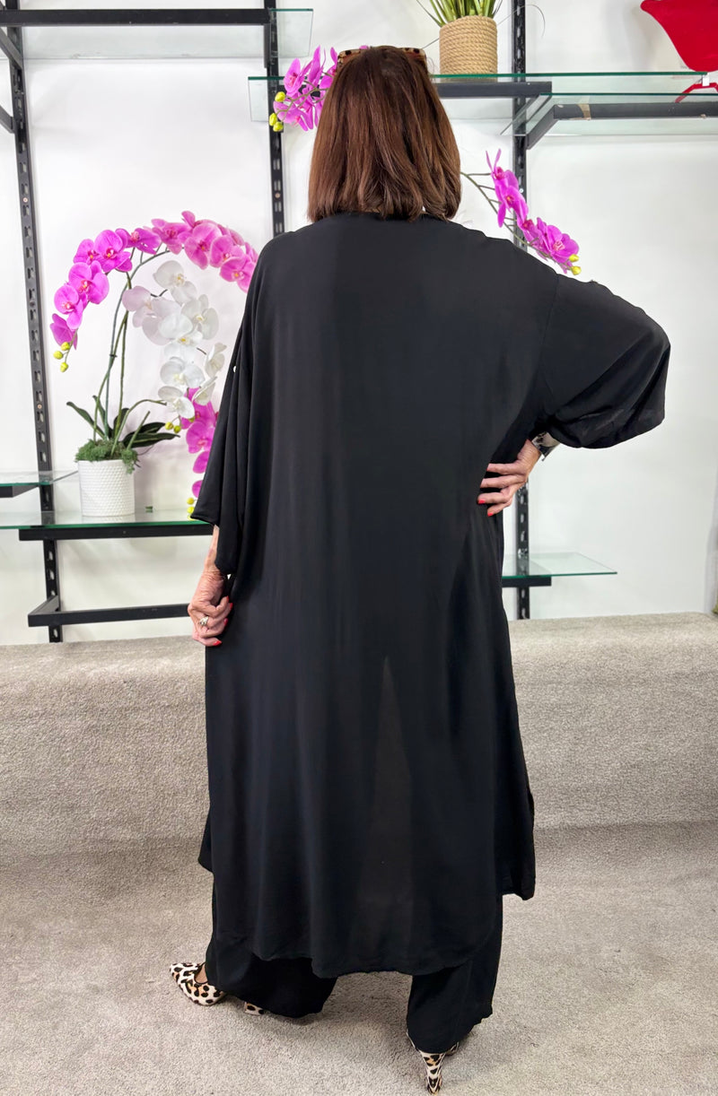 Jude Co-ord Suit in Black