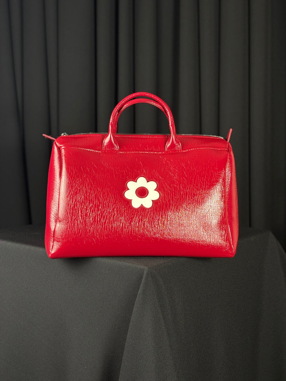Sylvia PU bag in red