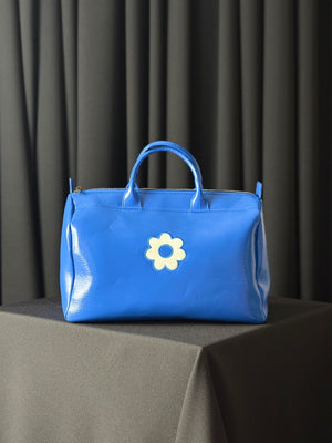 Sylvia PU bag in royal blue