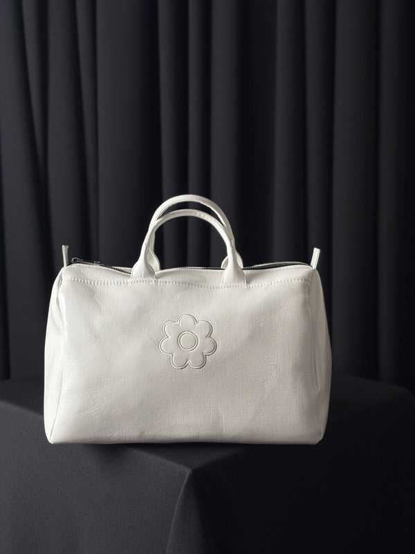 Sylvia PU bag in white