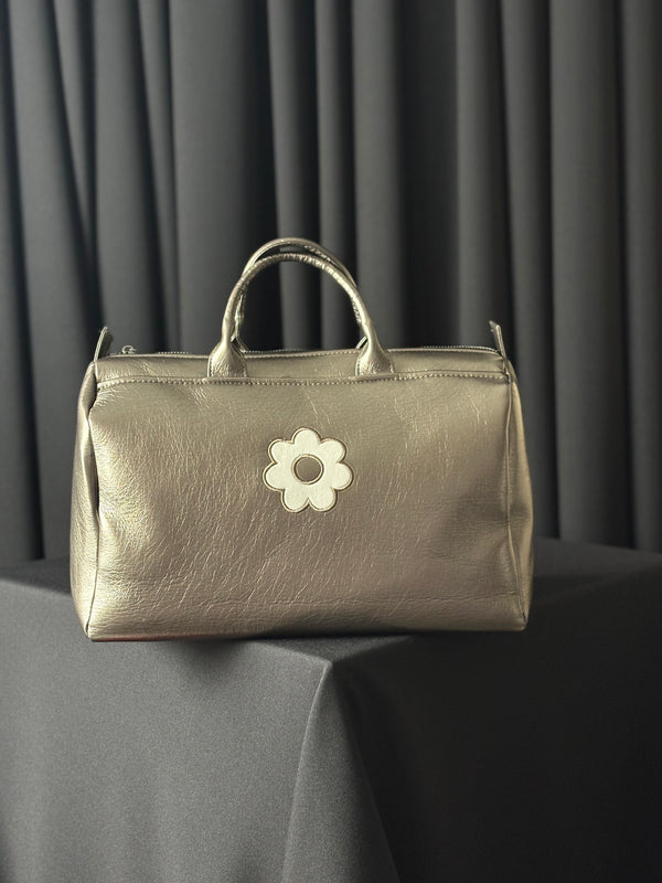 Sylvia PU bag in bronze