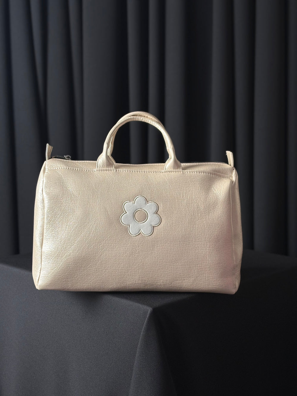 Sylvia PU bag in champagne