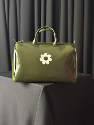 Sylvia PU bag in olive