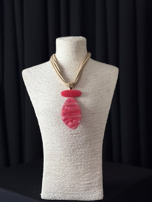 Anny Necklace in coral