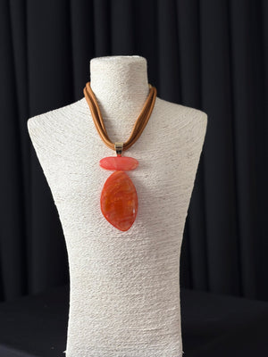 Anny Necklace in orange