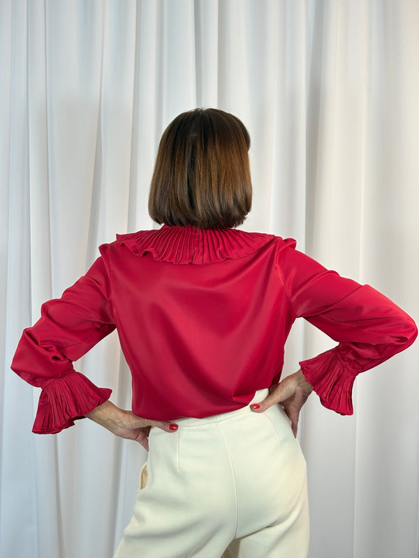 Sylvia shirt in red - Bond Street Store
