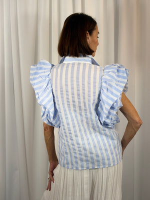 Stephanie shirt in baby blue