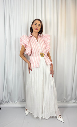 Stephanie shirt in candy pink