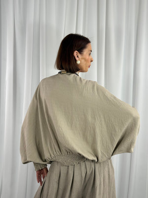 oporto top in mocha - Bond Street Store