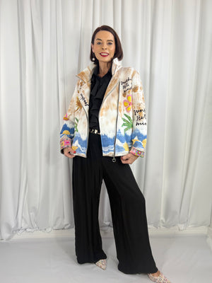 Rimini quirky jacket in sunshine