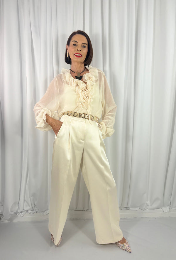 Marteen top in beige