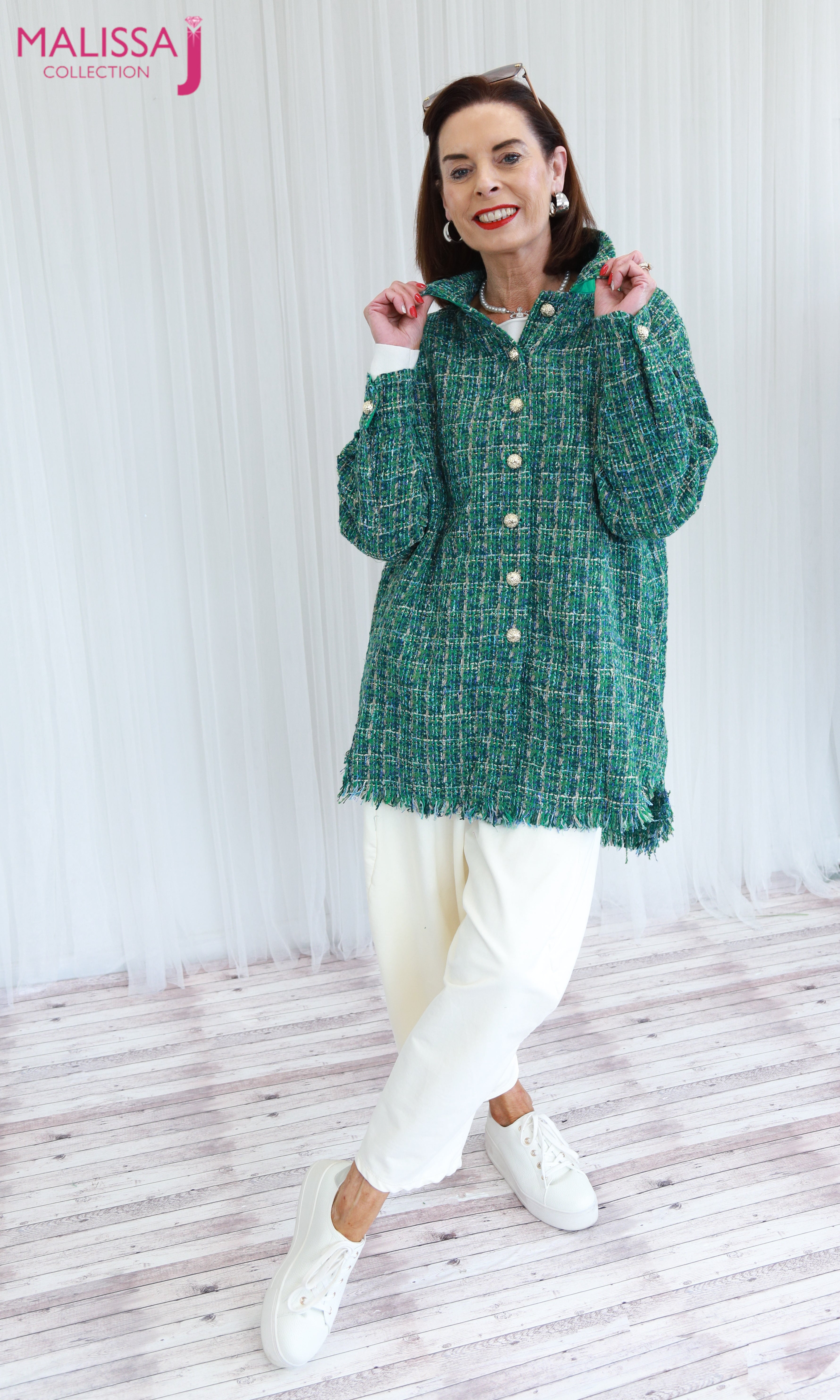 最終価格♡美品150160 ケイトスペード モコモコ ブルゾン kate spade new york kids（ケイトスペードニューヨーク）の