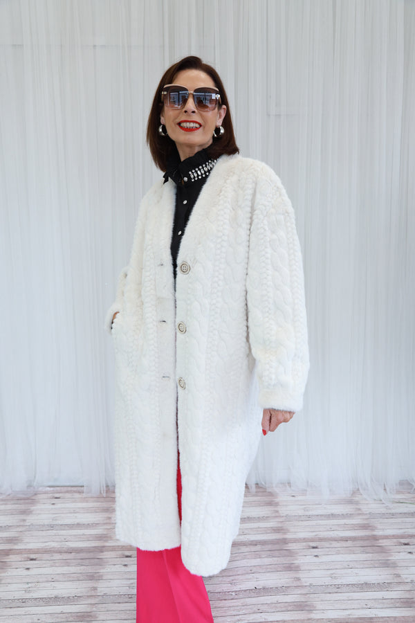 SERAPHINA FAUX FUR COAT