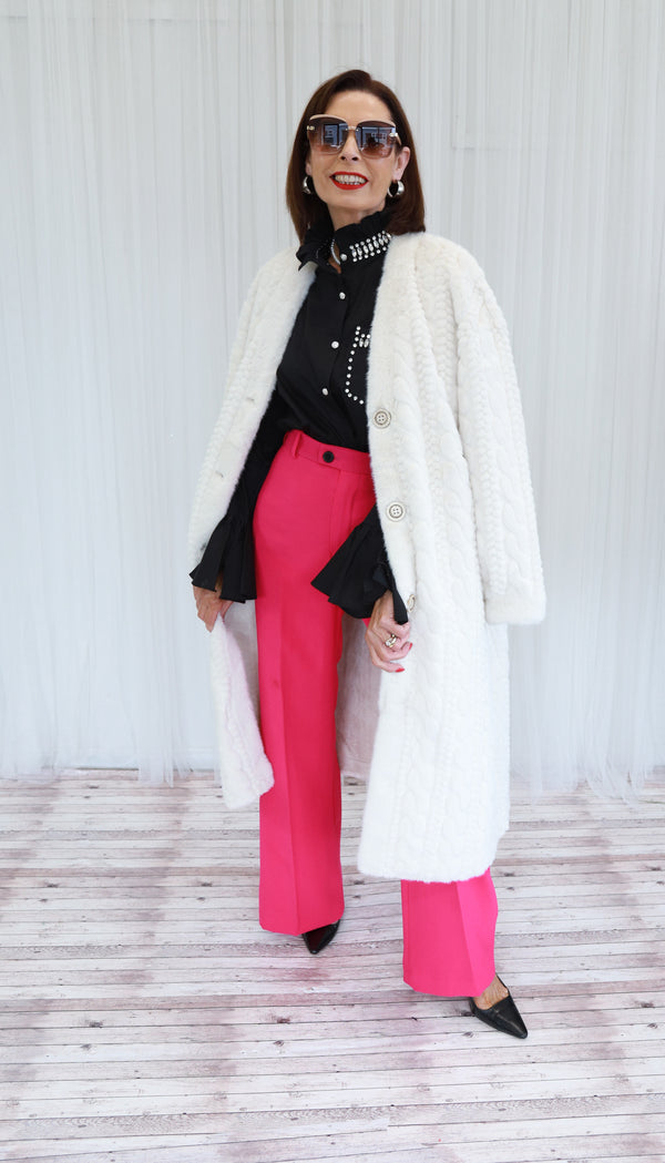 SERAPHINA FAUX FUR COAT