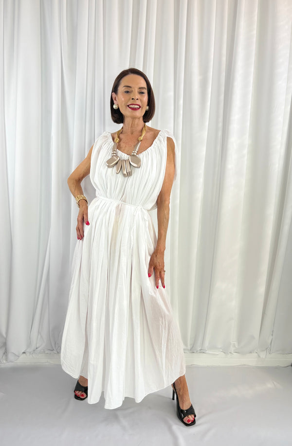 Mila dress in white - Bond Street Store