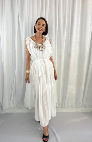 Mila dress in white - Bond Street Store