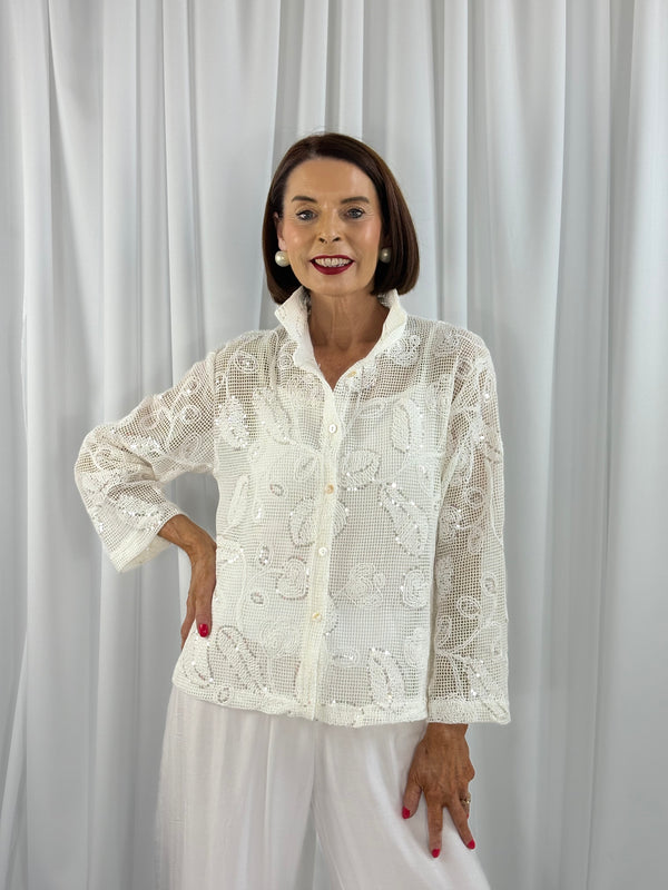 Leon Shirt in white - Bond Street Store