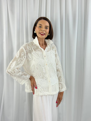 Leon Shirt in white - Bond Street Store