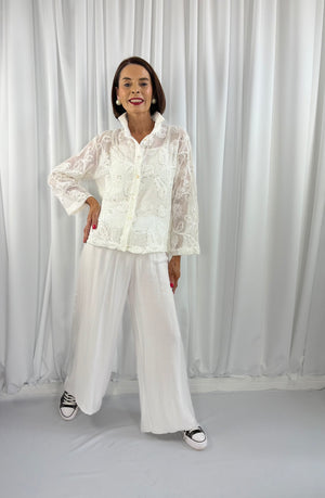 Leon Shirt in white - Bond Street Store