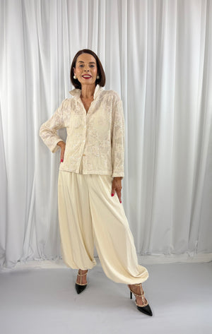 Leon Shirt in beige - Bond Street Store