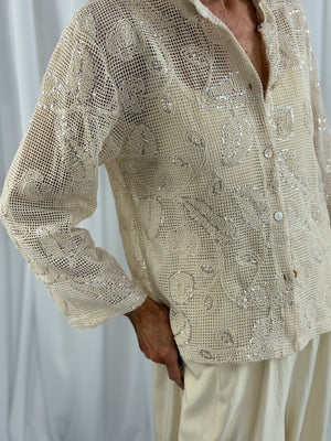 Leon Shirt in beige - Bond Street Store