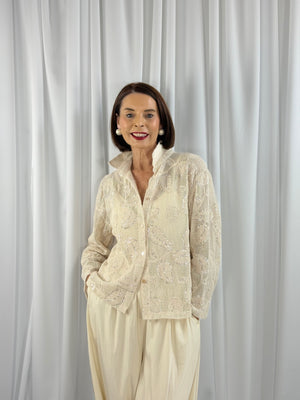 Leon Shirt in beige - Bond Street Store