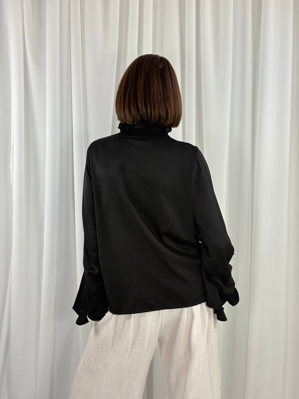 Santorini Top in black