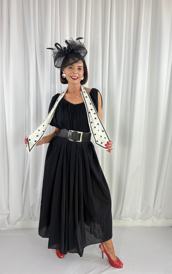 Mila neck scarf in white - Bond Street Store