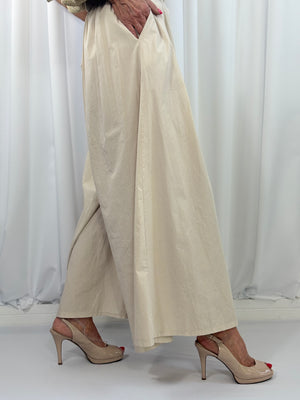 Rachel Palazzo trouser in stone
