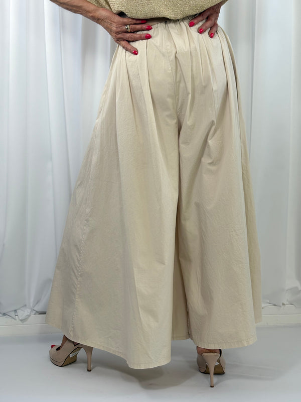Rachel Palazzo trouser in stone