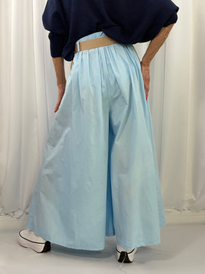 Rachel Palazzo trouser in baby blue