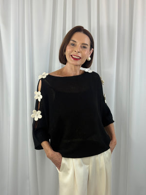 Ellis knitwear in Black - Bond Street Store
