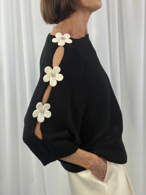 Ellis knitwear in Black - Bond Street Store