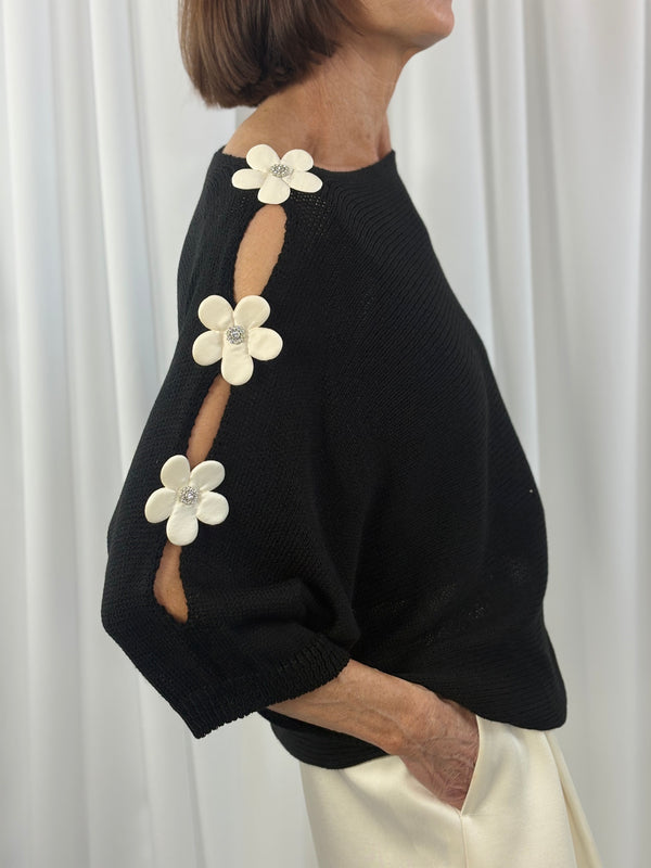 Ellis knitwear in Black - Bond Street Store