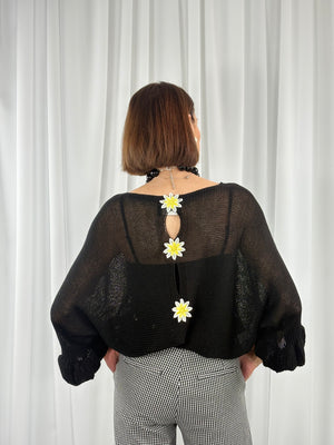 Frenzy knitwear in black - Bond Street Store