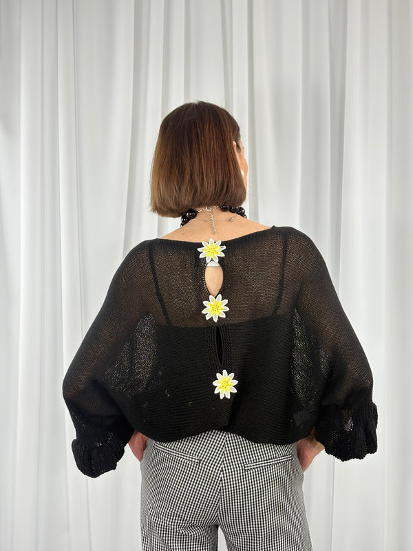 Frenzy knitwear in black - Bond Street Store
