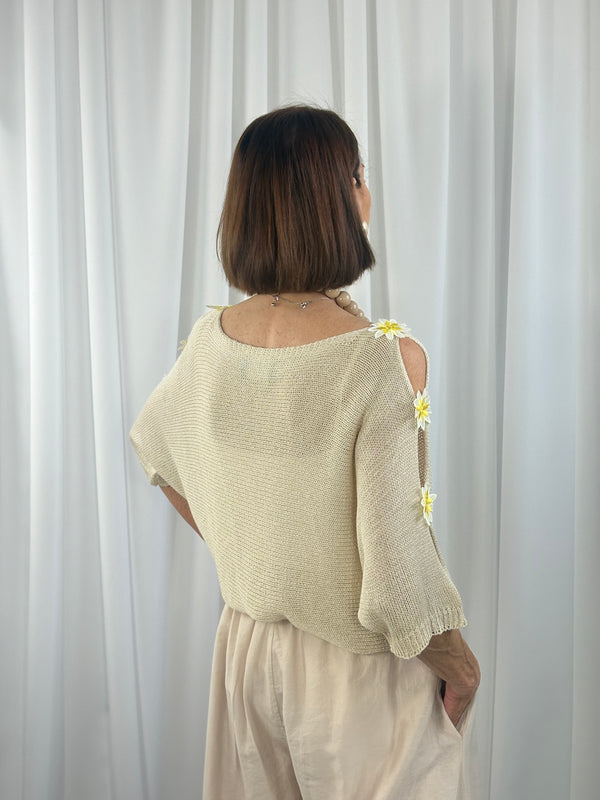 Malibu knitwear in beige