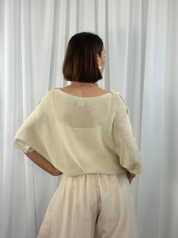 Malibu knitwear in beige
