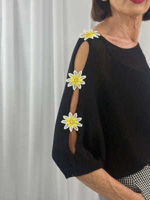 Malibu knitwear in black
