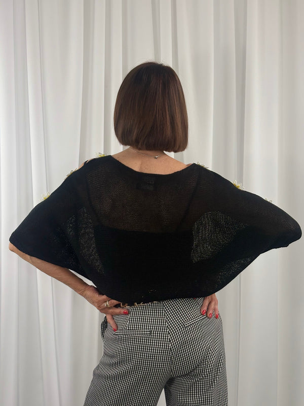 Malibu knitwear in black