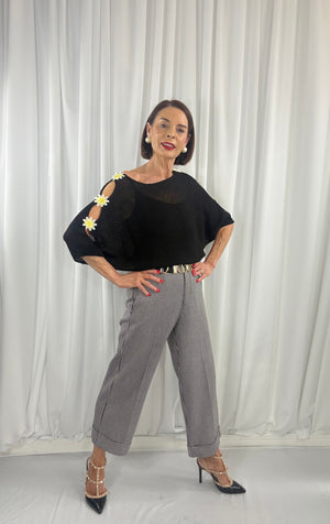 Malibu knitwear in black