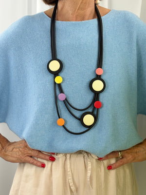 Lucy necklace in multi
