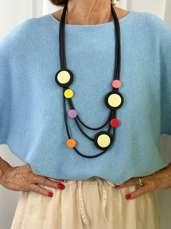 Lucy necklace in multi